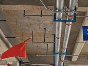 汨罗管廊支架的安装方法